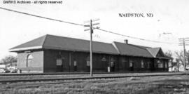 Great Northern Depot at Wahpeton, North Dakota, undated