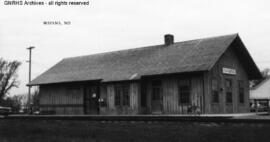 Great Northern Depot at Havana, North Dakota, undated