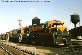 Great Northern Diesel Locomotive 2506 at Interbay, Washington, 1967