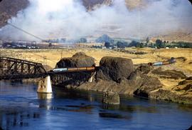 Great Northern Railway train at Wenatchee, Washington.