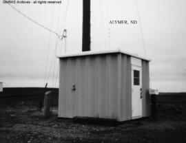 Great Northern Station Building at Alymer, North Dakota, undated