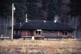 Great Northern Depot at Brookmere, British Columbia, undated