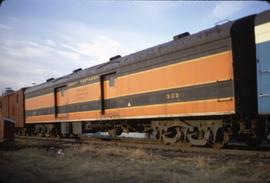 Great Northern Railway Postal Car 303, Baggage/Express/Storage Mail Car at Minneapolis, Minnesota...