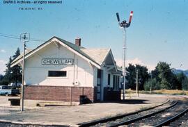 Great Northern Depot at Chewelah, Washington, undated