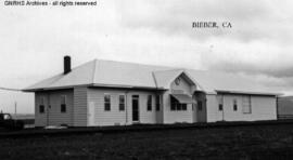 Great Northern Depot at Bieber, California, undated