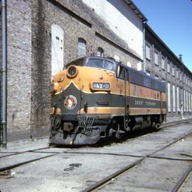 Great Northern Railway 462-D at Minneapolis, Minnesota, Dale Street in 1966.