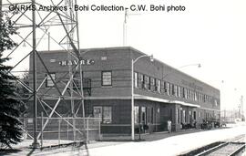 Great Northern Depot at Havre, Montana, 1976