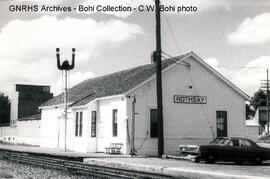 Great Northern Depot at Rothsay, Minnesota, 1970