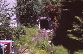 Great Northern Railway Pioneer Tunnel, new Cascade Tunnel, west portal, Stevens Pass, Washington