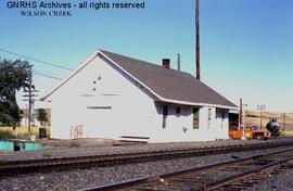 Great Northern Depot at Wilson Creek, Washington, undated