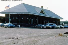 Great Northern Depot at Sioux Falls, South Dakota, undated