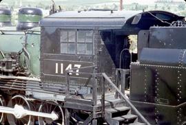 Great Northern Railway 1147 at Wenatchee, Washington in 1969.