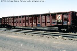 Great Northern Gondola 79071 at Albuquerque, New Mexico, 1978