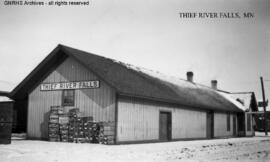 Great Northern Depot at Thief River Falls, Minnesota, undated