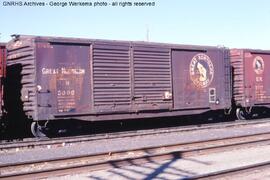 Great Northern Boxcar 3006 at Albuquerque, New Mexico, 1979