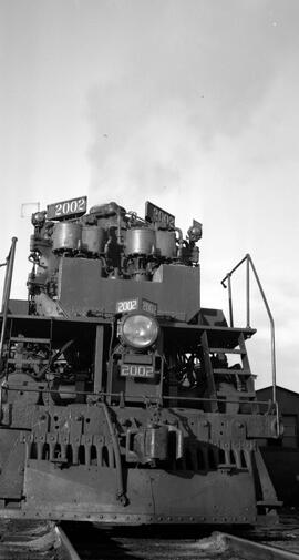 Great Northern Steam Locomotive 2002 at Hillyard, Washington, undated