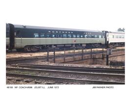 Northern Pacific Passenger Car Number 586, Joliet, Illinois, 1972