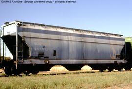 Great Northern Covered Hopper Car 170131 at Longmont, Colorado, 1980