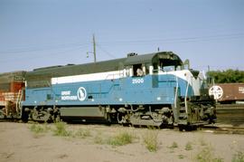 Great Northern Railway 2500 at Minneapolis Junction, Minnesota in 1970.