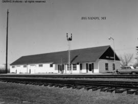 Great Northern Depot at Big Sandy, Montana, undated