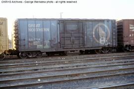 Great Northern Boxcar 6774 at Albuquerque, New Mexico, 1979