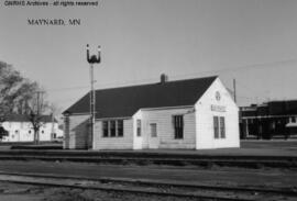 Great Northern Depot at Maynard, Minnesota, undated