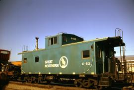 Great Northern Railway Caboose X-53.