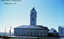 Great Northern Depot at Spokane, Washington, undated