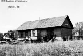 Great Northern Depot at Osceola, South Dakota, undated