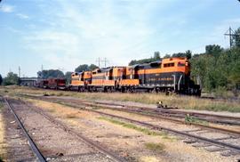 Great Northern Railway 2017 at Cedar Lake, Minnesota in 1966.