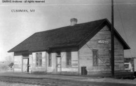 Great Northern Depot at Cushman, Montana, undated