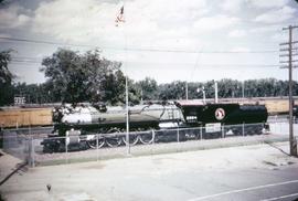 Great Northern Railway 2584 at Havre, Montana in 1965.