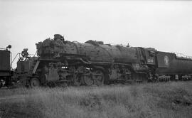 Great Northern Steam Locomotive 2006 at Duluth, Minnesota in 1956.