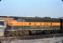 Great Northern Railway 271-B at Vancouver, British Columbia in 1969.