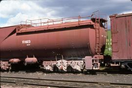 Great Northern Railway Water car X1823 at Whitefish, Montana in 1977.