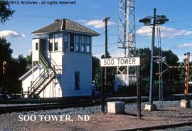 Soo Line Tower at Minot, North Dakota, undated