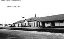 Great Northern Depot at Crookston, Minnesota, undated