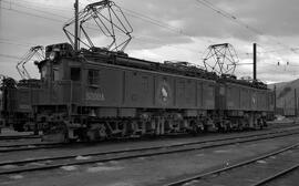 Great Northern Electric Locomotives 5000A and 5000B at Appleyard, Washington, undated