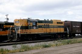 Great Northern Railway 905 at Willmar, Minnesota in 1969.