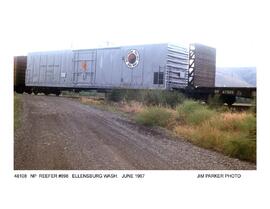 Northern Pacific Freight Car Number 898, Ellensburg, Washington, 1967