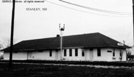 Great Northern Depot at Stanley, North Dakota, undated