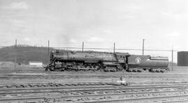 Great Northern Steam Locomotive 2585 at Hillyard, Washington, undated
