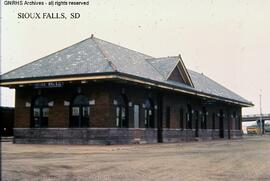 Great Northern Depot at Sioux Falls, South Dakota, undated