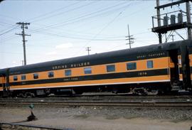 Great Northern Railway Passenger Car 1376  at Seattle, Washington in 1969.