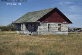 Great Northern Depot at Rossfork, Montana, undated