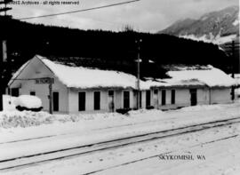 Great Northern Depot at Skykomish, Washington, undated