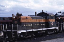 Great Northern Railway 77 at Seattle, Washington in 1969.