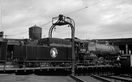 Great Northern Steam Locomotive 3126 at Hillyard, Washington, undated