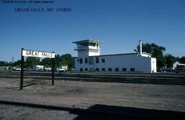 Great Northern Yard Office at Great Falls, Montana, undated