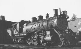 Spokane, Portland, and Seattle Railway Steam Locomotive 451 at Bend, Oregon, 1937